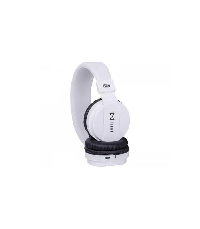 casti audio bluetooth dj 1230 bt alb trevi 1