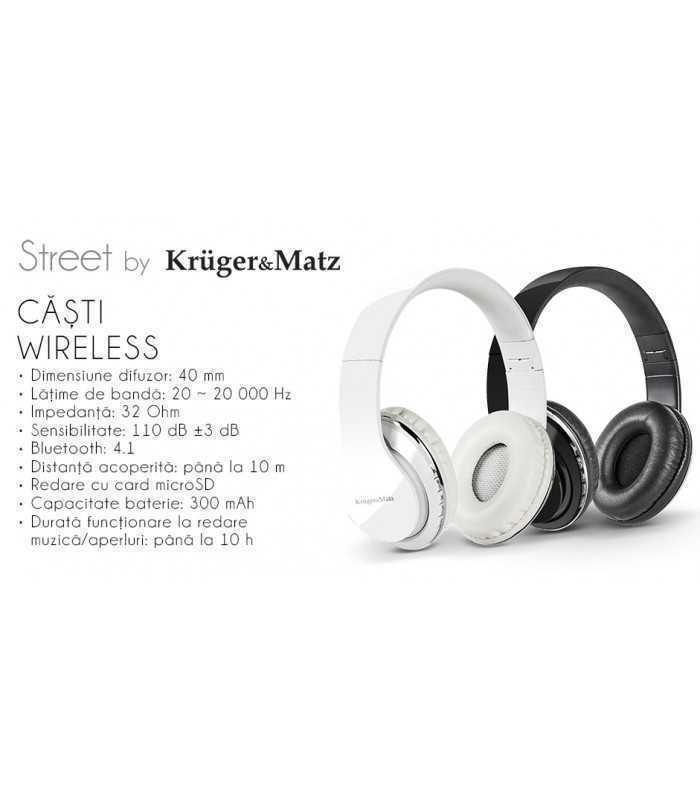 casti audio bluetooth v41 street krugermatz km0623 4
