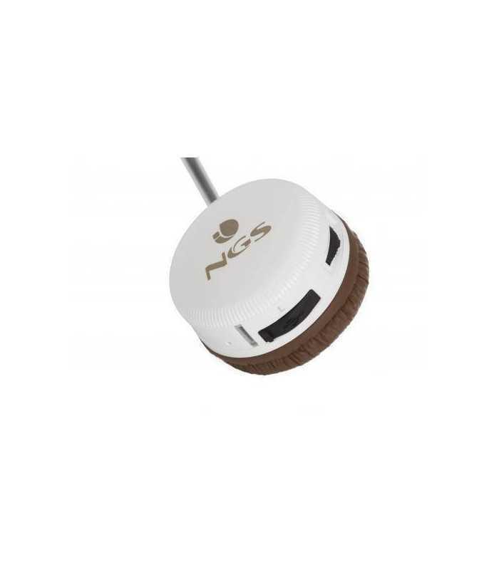 casti bluetooth 21 vintage artica alb stereo ngs 1