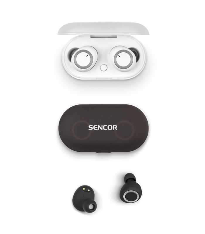 Casti Bluetooth 50 Tws Negru Sencor Sep 510bt Bk