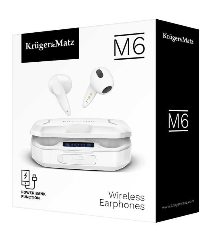 Casti Bluetooth 51 M6 Krugermatz Kmpm6 W