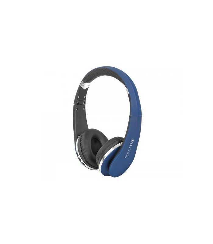 Casti Bluetooth cu microfon DJ 1200 albastre Trevi