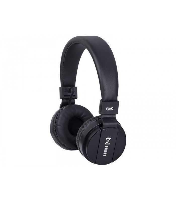 casti bluetooth cu microfon dj 1230 negre trevi 1