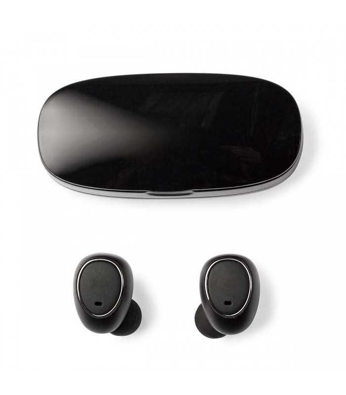 casti bluetooth in ear cu tehnologie true wireless stereo si reincarcare in carcasa nedis 6