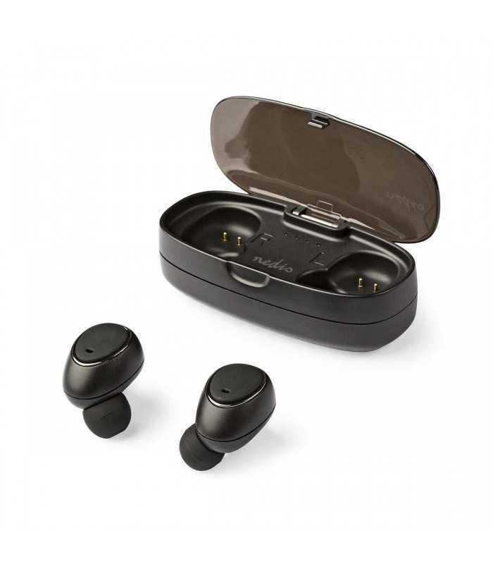 Casti bluetooth In-Ear cu tehnologie True Wireless Stereo si reincarcare in carcasa NEDIS