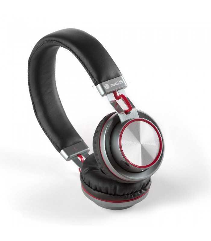 casti bluetooth patrol artica rosu stereo ngs 1