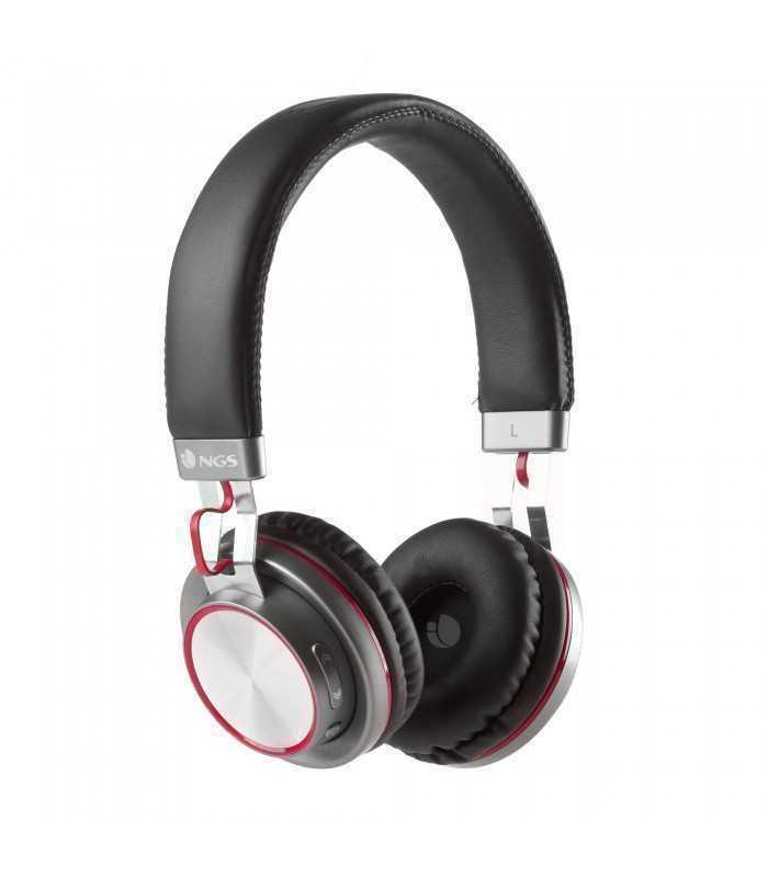 casti bluetooth patrol artica rosu stereo ngs 3