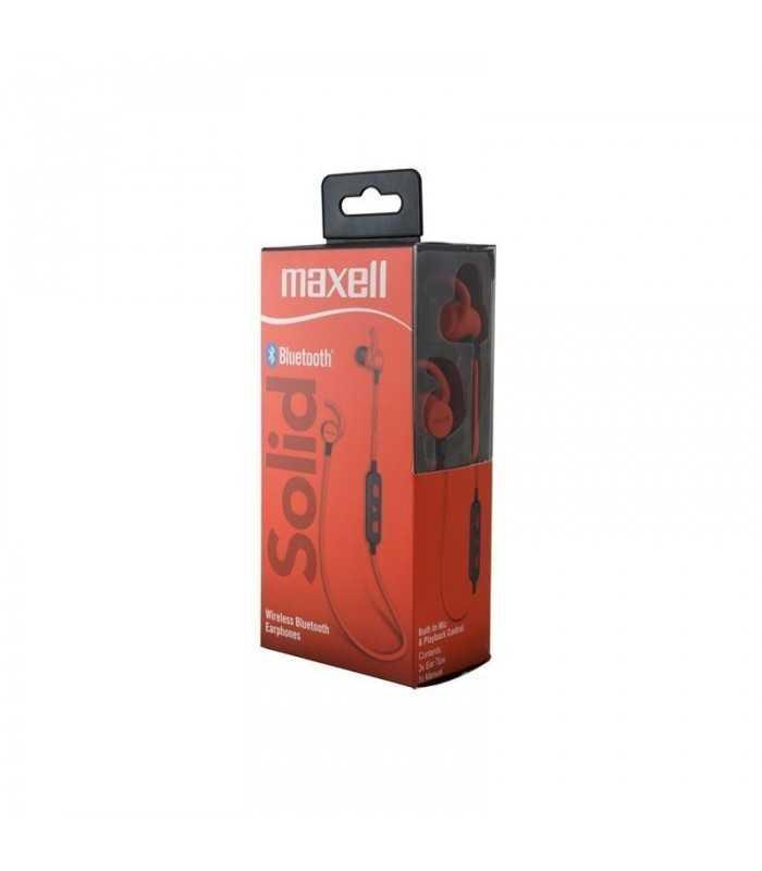 casti bluetooth stereo bt100 maxell rosu 1