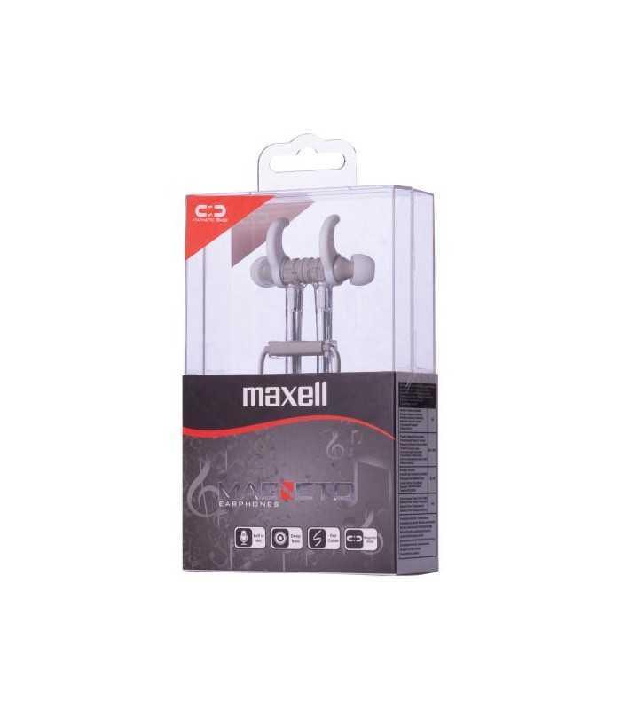 casti cu fir in ear 35 mm alb gri magneto maxell 2