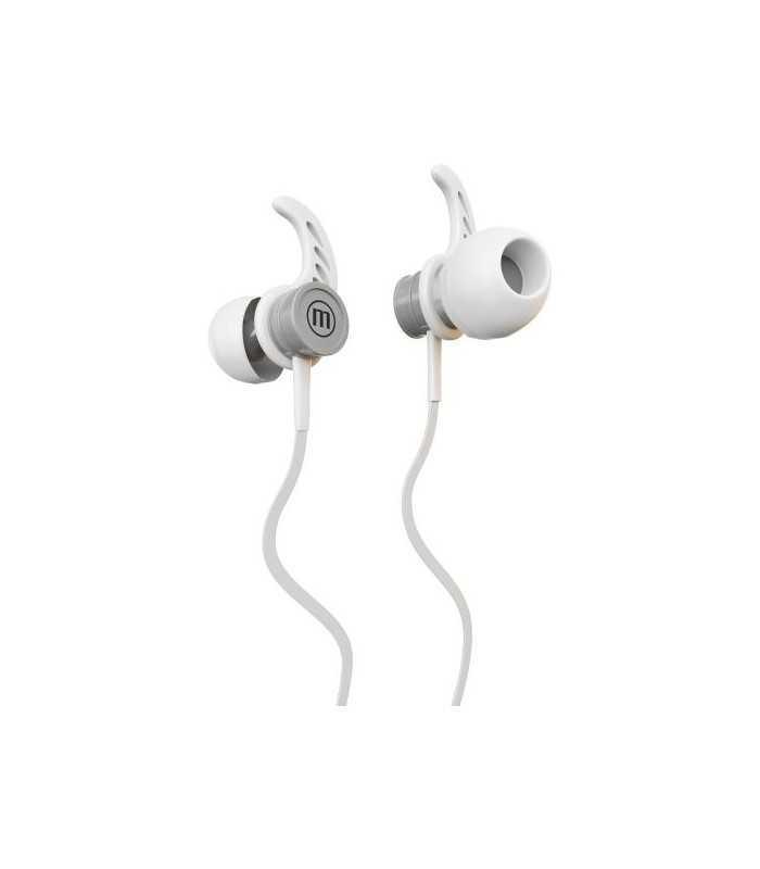 Casti cu fir in-ear 3.5 mm alb-gri Magneto Maxell