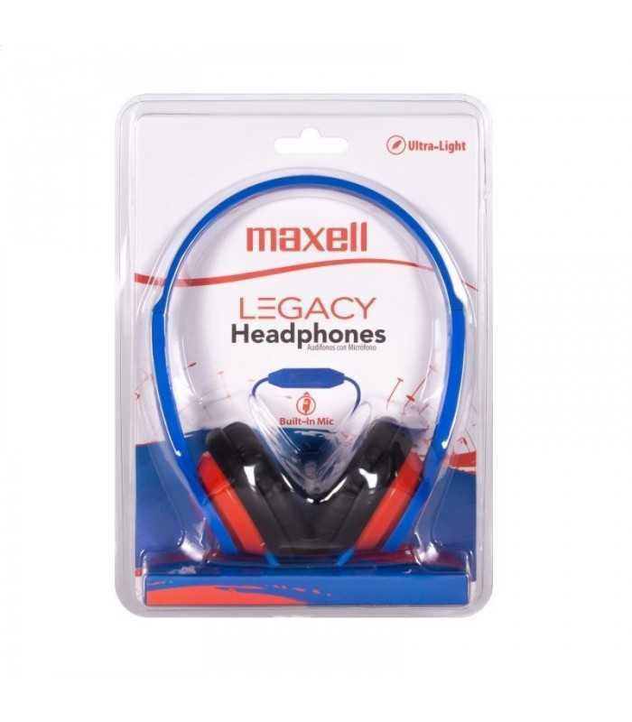 casti cu microfon 12m albastru legacy maxell 2