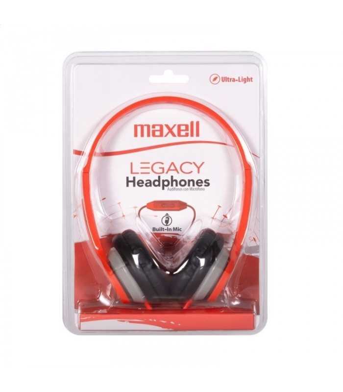 casti cu microfon 12m rosu legacy maxell 2
