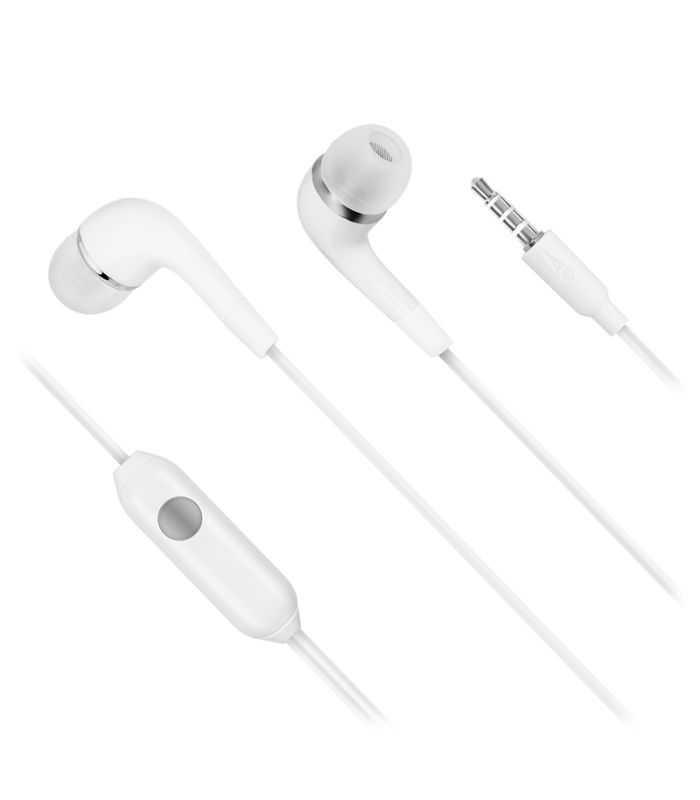 Casti IN-EAR cu microfon Jack 3.5 mm alb Kruger&Matz KMPB4