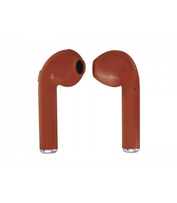 Casti mini multimedia cu Bluetooth si microfon HMP1220 rosu Trevi