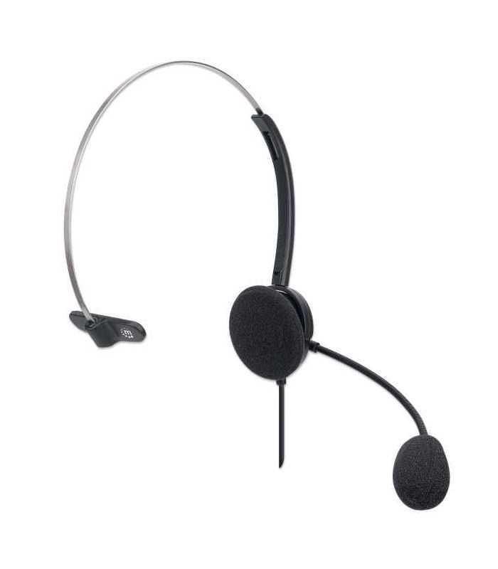 Casti Mono On Ear Cu Microfon Usb Control Volum 15m 179867 Manhattan
