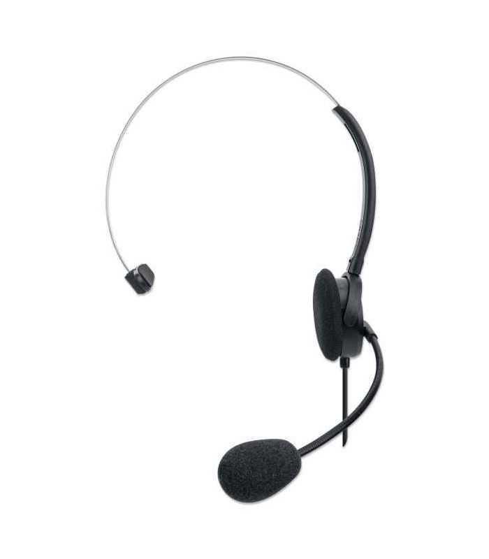 Casti Mono On Ear Cu Microfon Usb Control Volum 15m 179867 Manhattan