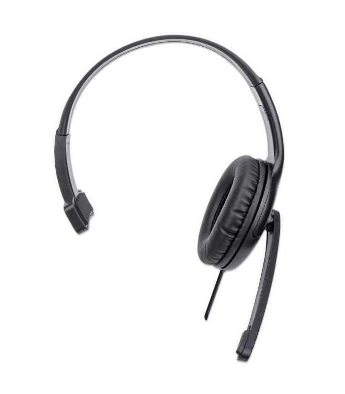 Casti Mono Over Ear Cu Microfon Usb Control Volum 15m Manhattan 179874