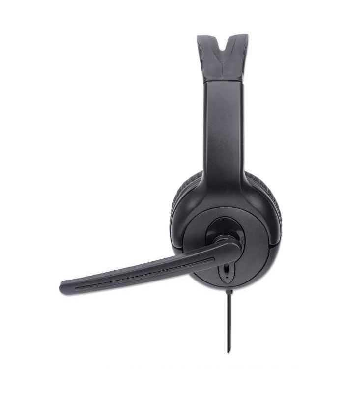 Casti Mono Over Ear Cu Microfon Usb Control Volum 15m Manhattan 179874