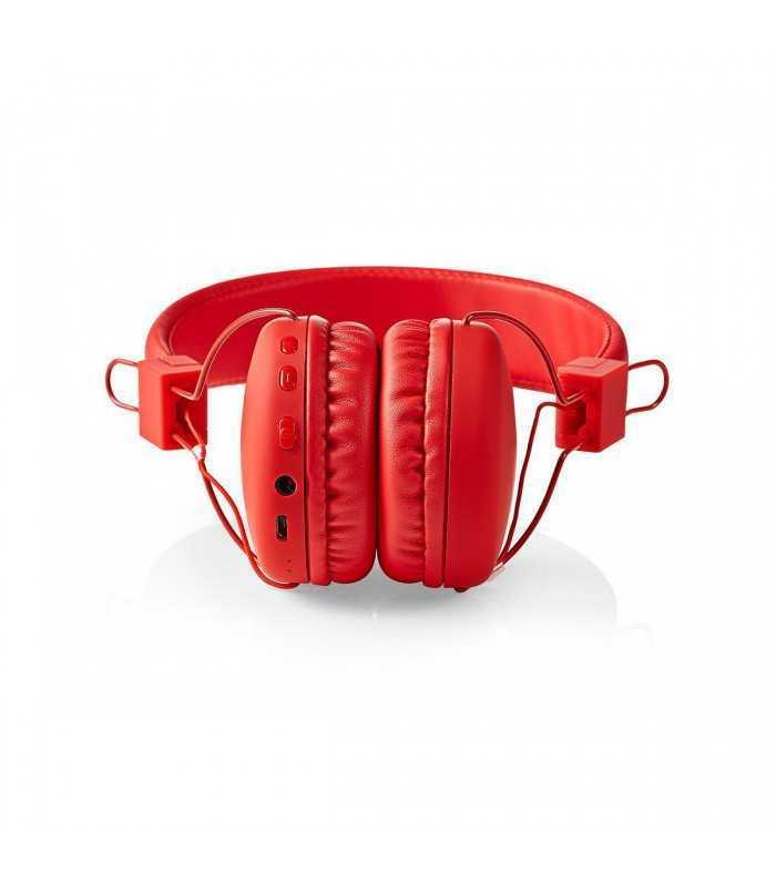 casti multimedia bluetooth rosu nedis 3