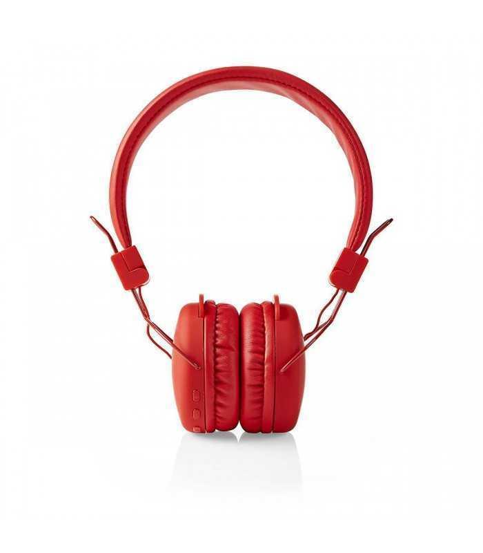 casti multimedia bluetooth rosu nedis 5