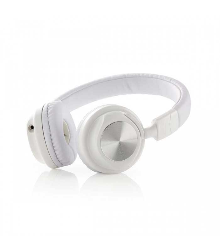 casti multimedia cu cablu detasabil fara microfon 12m alb nedis 3