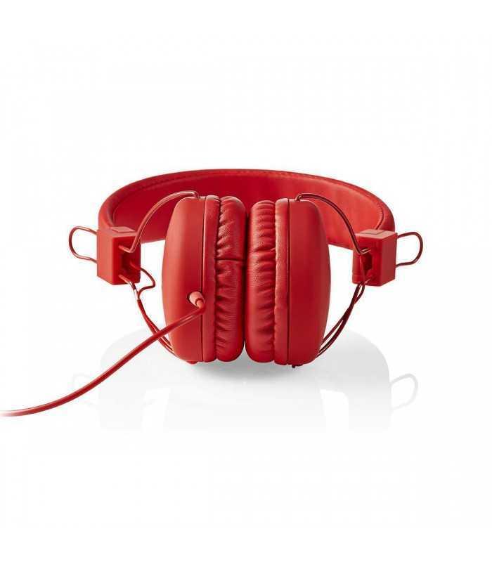 casti multimedia fara microfon 12m rosu nedis 2