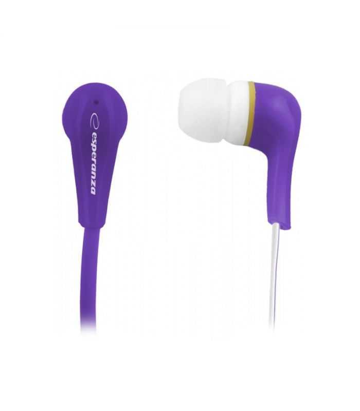 Casti STEREO violet LOLLIPOP EH146V ESPERANZA