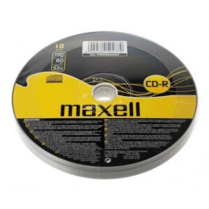 CD-R 700MB 52X MAXELL 10buc pe folie