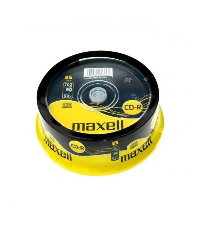 CD-R MAXELL 700MB 52X cutie 25buc 628522