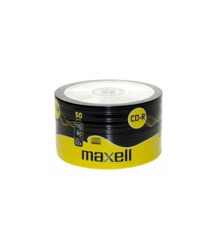 CD-R printabile 700MB 52x 50buc pe folie Maxell 624043.00.TE
