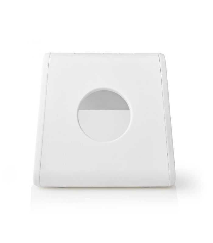 ceas cu alarma nedis incarcator wireless qi lumina multicolora alb 3