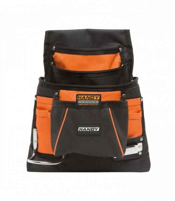 Centura port-scule din poliester cu suport pentru ciocan si ruleta HANDY 10247