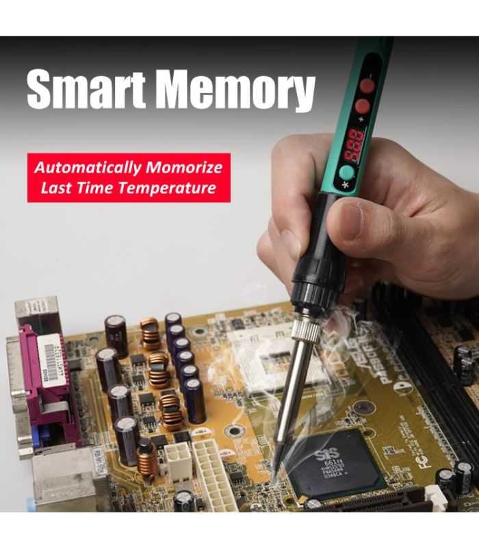 Ciocan De Lipit Afisaj Digital Control Temperatura 60w Proskit Si 186f