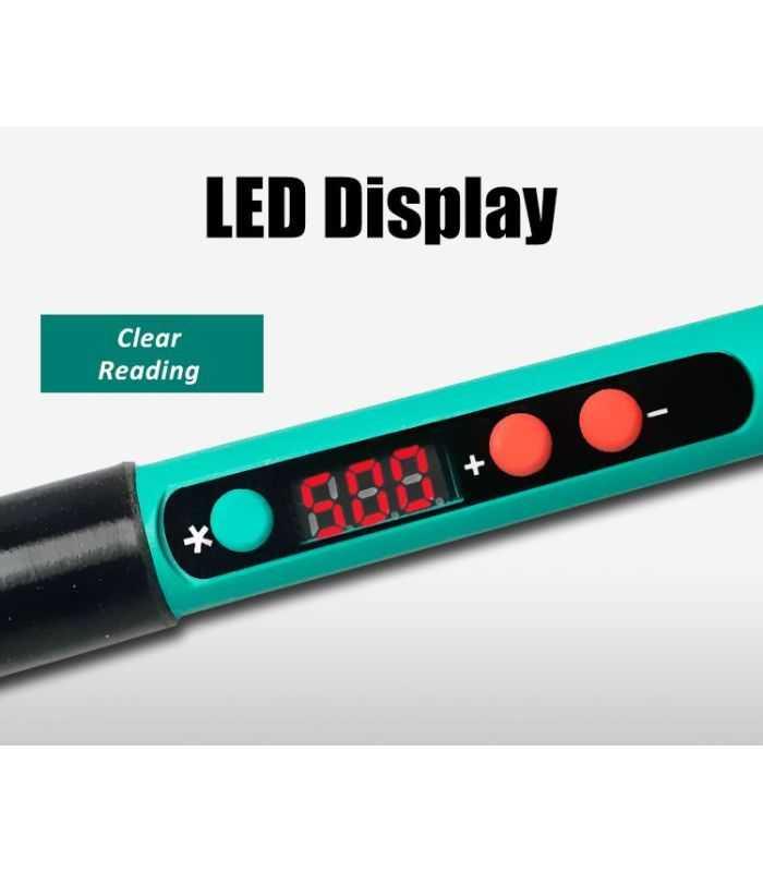 Ciocan De Lipit Afisaj Digital Control Temperatura 60w Proskit Si 186f