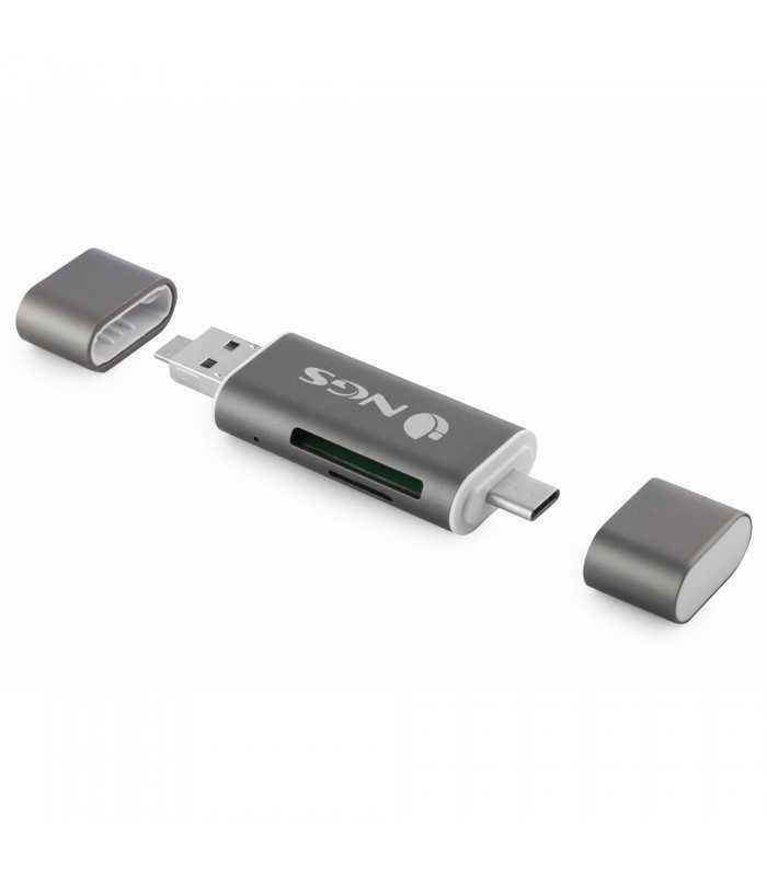 cititor de carduri 5in1 type c micro usb 20 ngs 4