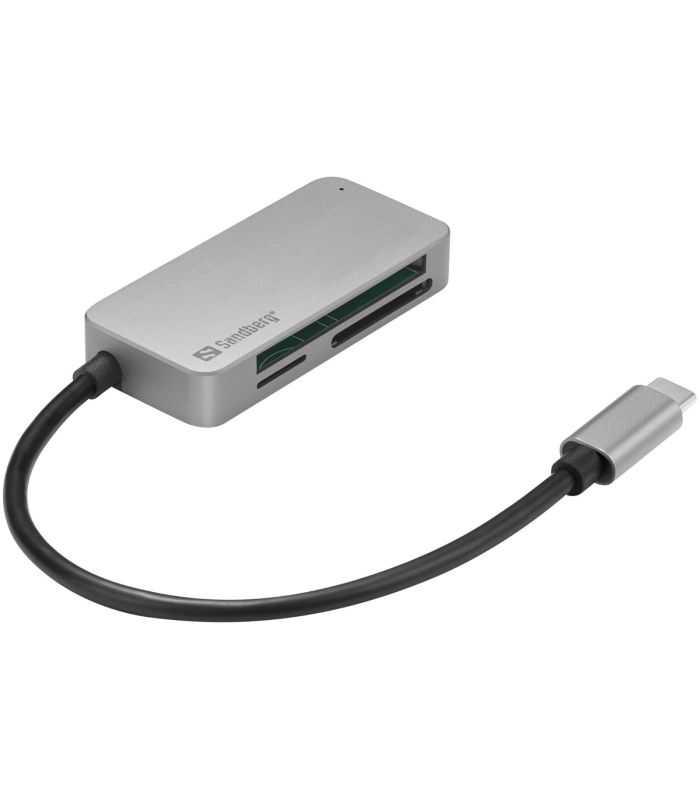 Cititor De Carduri Sandberg 136 38 Usb Type C Microsd Sd Cf