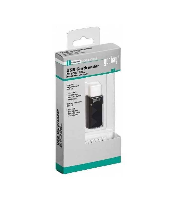 cititor sd sdhc extern negru goobay 1