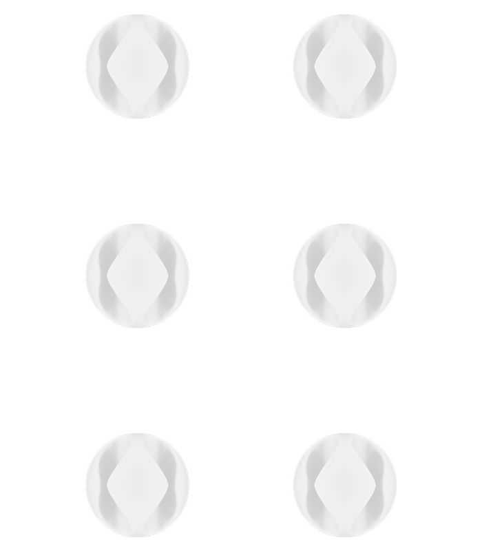 cleme pentru gestionarea cablurilor cu 2 sloturi goobay set 6buc alb 1