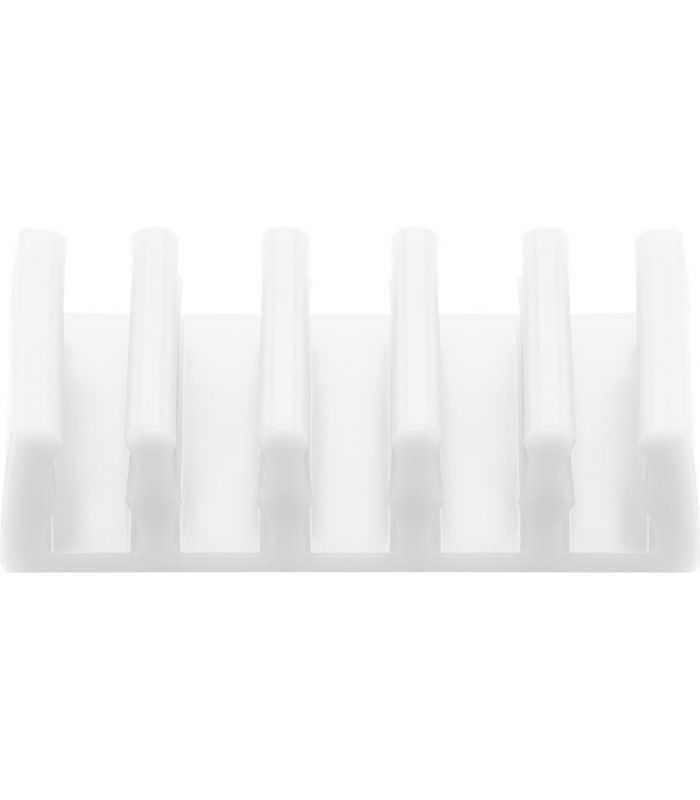 cleme pentru gestionarea cablurilor cu 5 sloturi goobay set 2buc alb 1