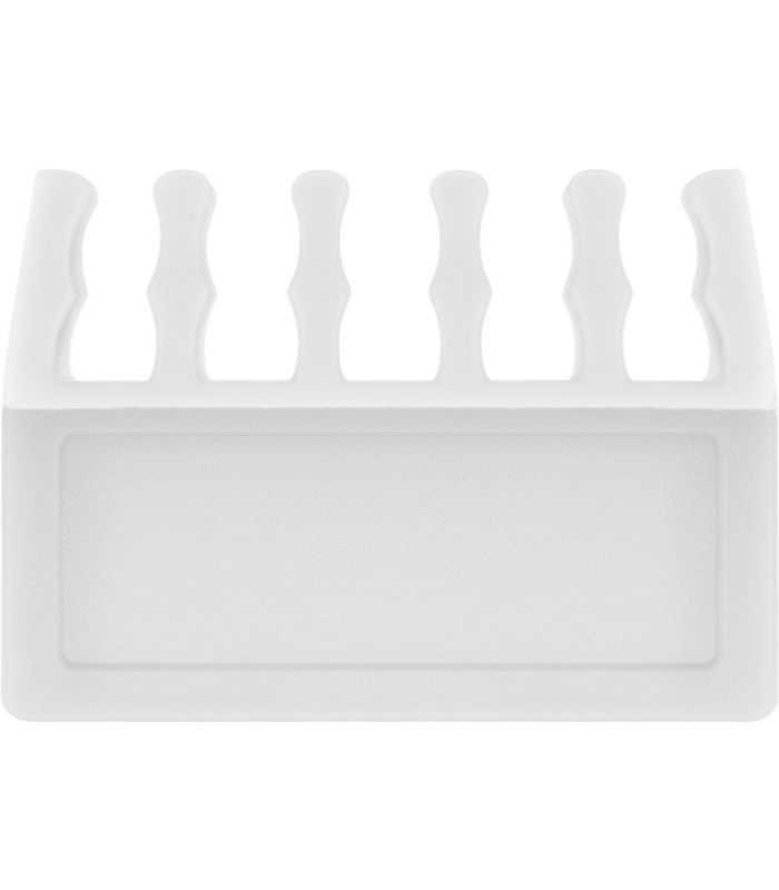 cleme pentru gestionarea cablurilor cu 5 sloturi goobay set 2buc alb 3