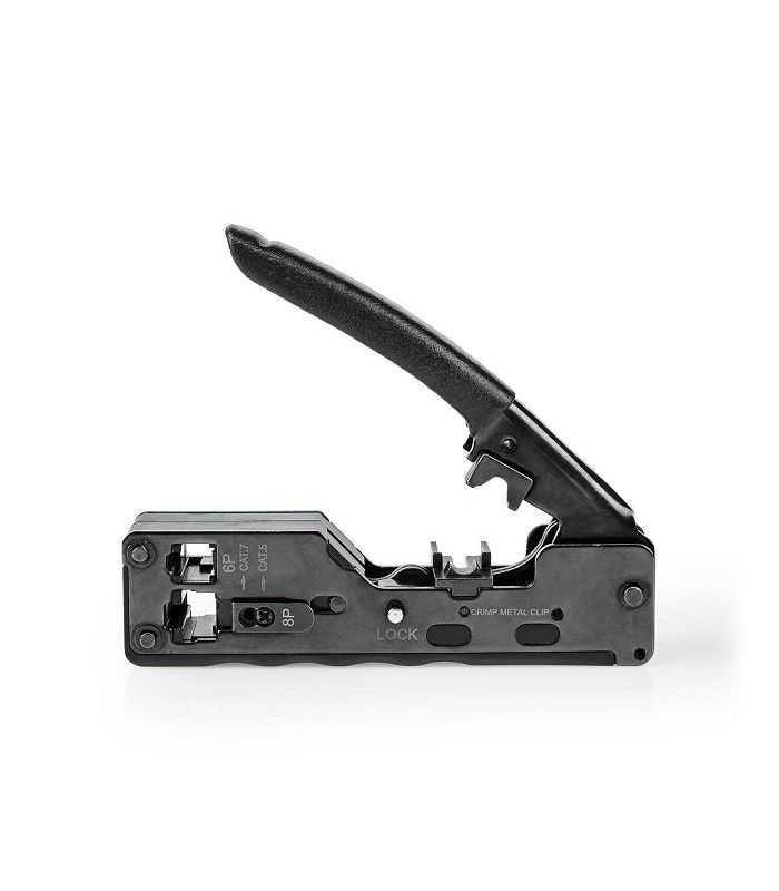 Cleste De Sertizare Cat5 Cat5e Cat6 Cat6a Cat7 Rj11 Rj12 Rj45 Nedis