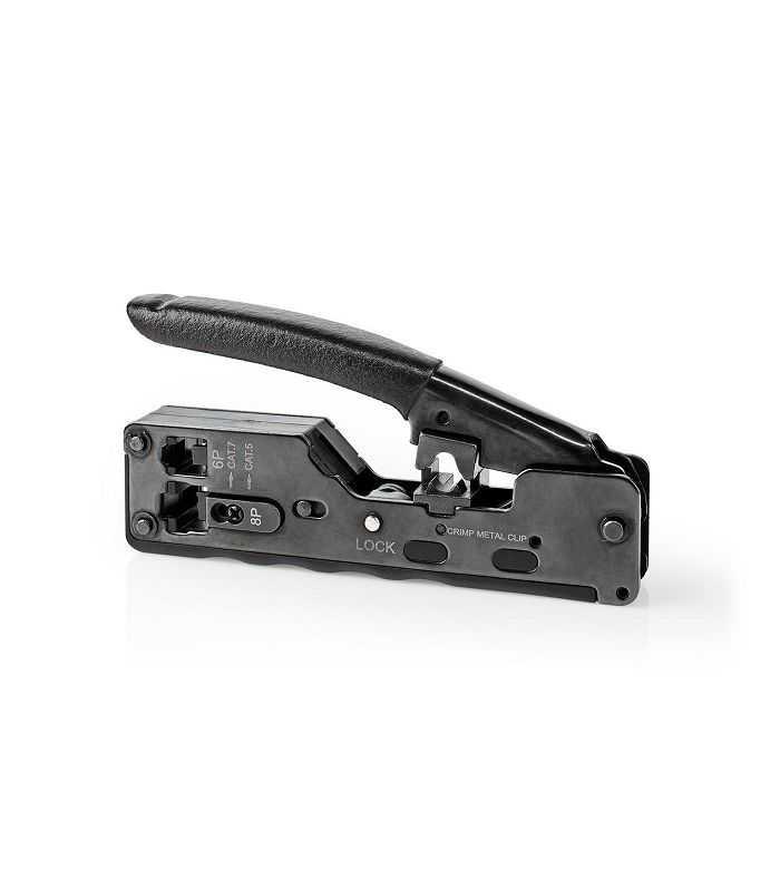 Cleste De Sertizare Cat5 Cat5e Cat6 Cat6a Cat7 Rj11 Rj12 Rj45 Nedis