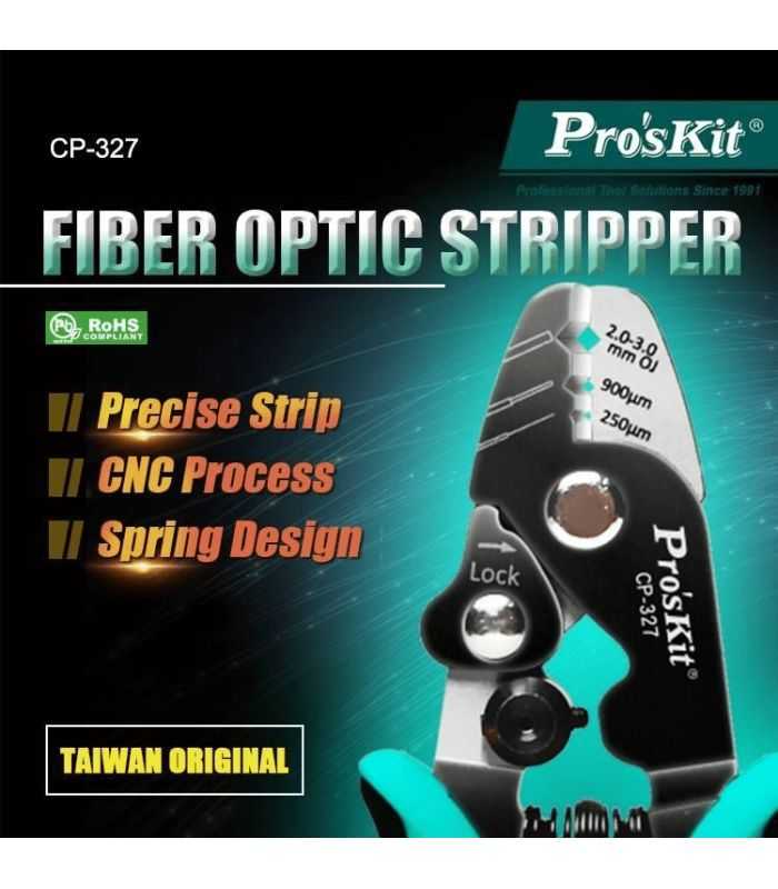 Cleste dezizolat fibra optica 162mm Pro`sKit CP-327 10 Cleste Dezizolat Fibra Optica 162mm Proskit Cp 327