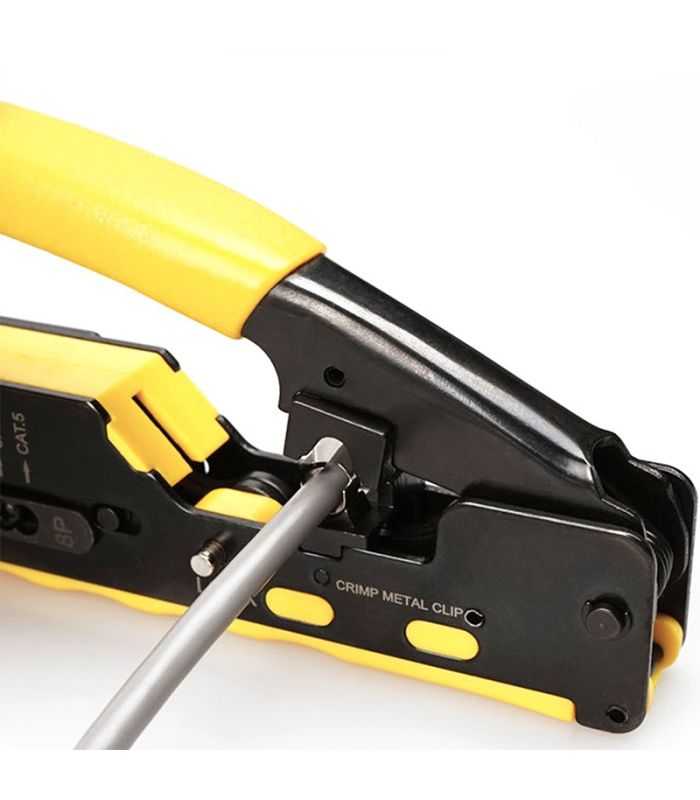 Cleste Sertizare Rj45 Pass Trough Cat7 Cat6 Cat5 Rj11 6 Pin Ht 7088 Eurokomp E6059