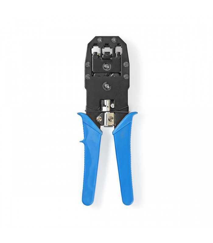 Cleste sertizare RJ45 RJ11 RJ10 albastru Nedis