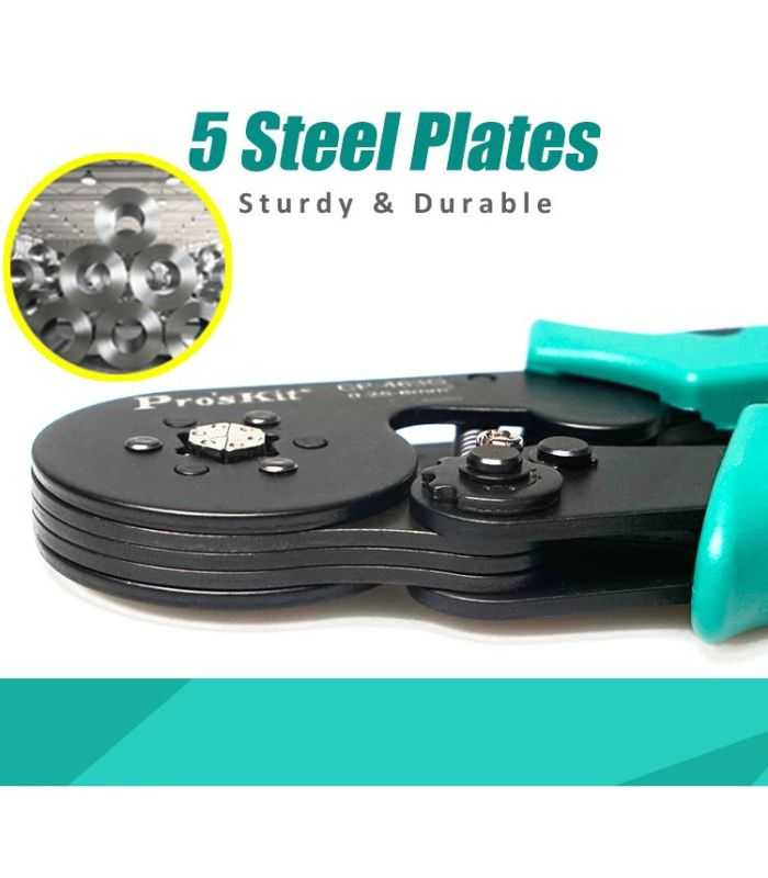 Cleste Sertizat Profil Hexagonal 175mm Proskit Cp 463g