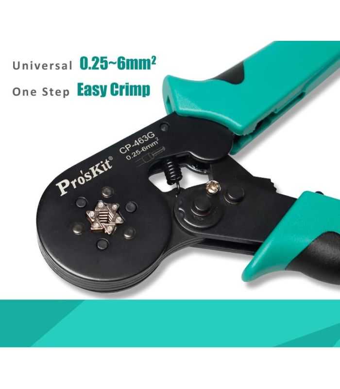 Cleste Sertizat Profil Hexagonal 175mm Proskit Cp 463g