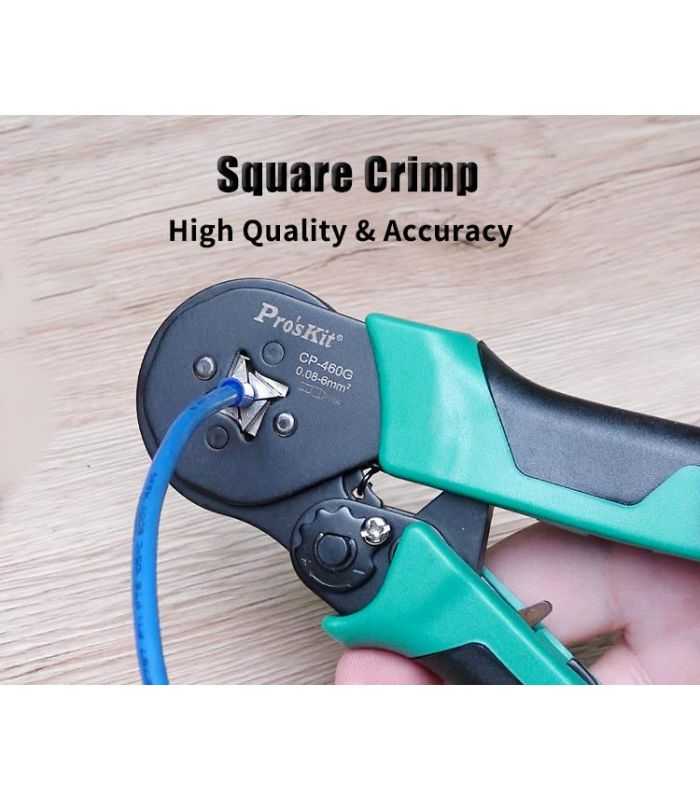 Cleste Sertizat Profil Patrat 156mm Proskit Cp 460g