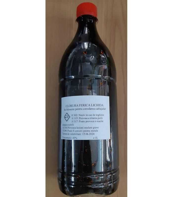 Clorura ferica 1 litru concentratie 40%