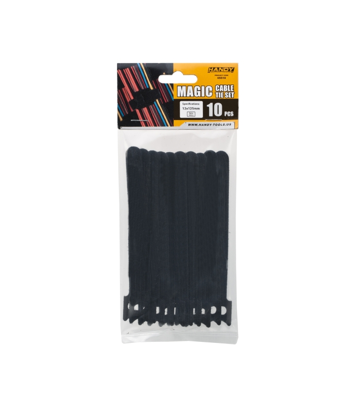 Coliere plastic 125x12mm 10buc Handy